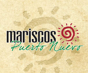 Mariscos Puerto Nuevo official emblem